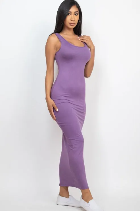 Solid Basic Maxi Dress