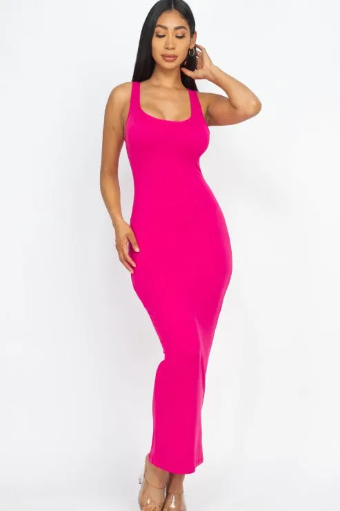 Solid Basic Maxi Dress