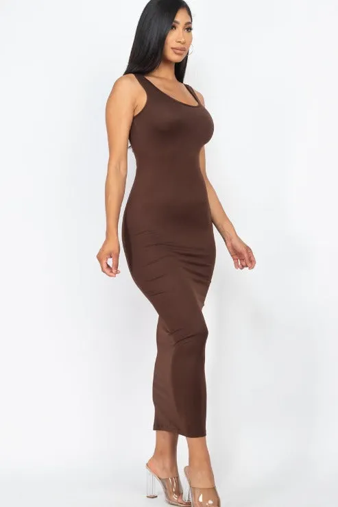 Solid Basic Maxi Dress