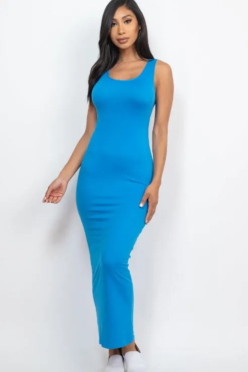 Solid Basic Maxi Dress