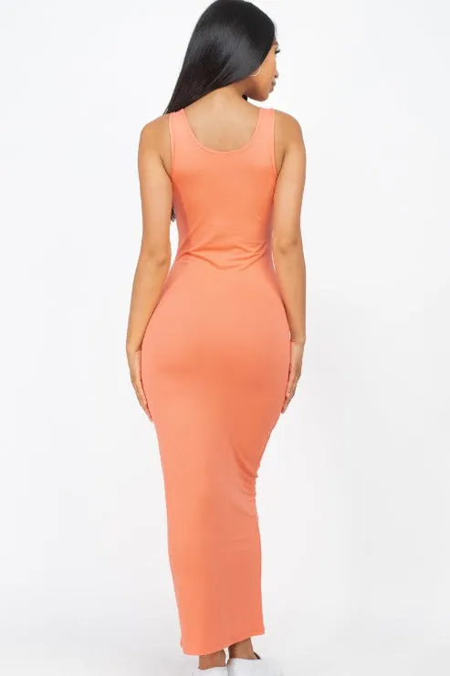 Solid Basic Maxi Dress