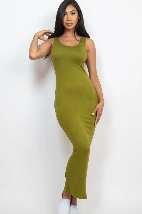 Solid Basic Maxi Dress