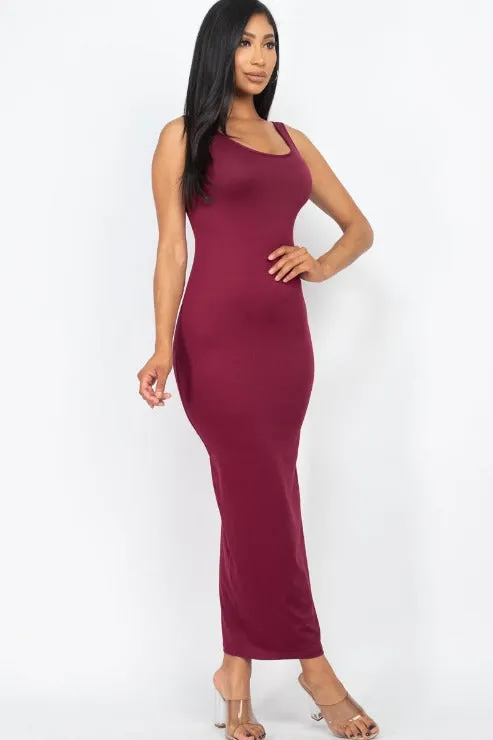 Solid Basic Maxi Dress