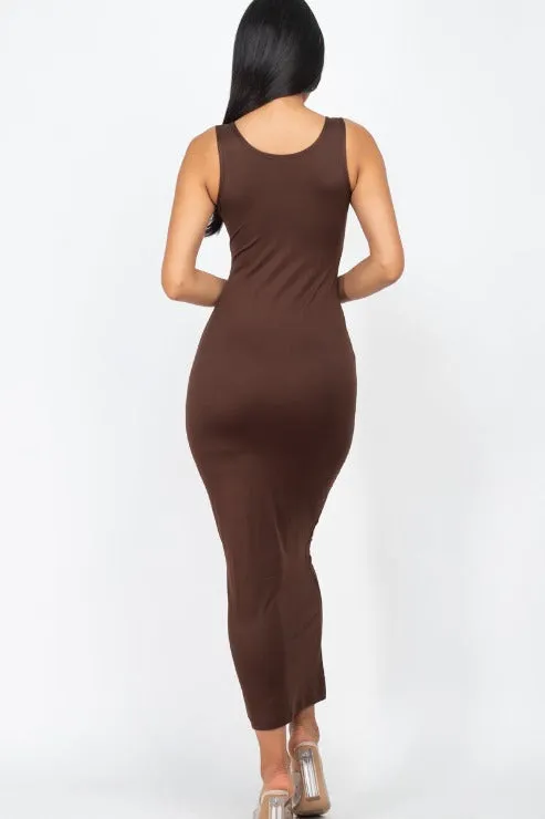 Solid Basic Maxi Dress