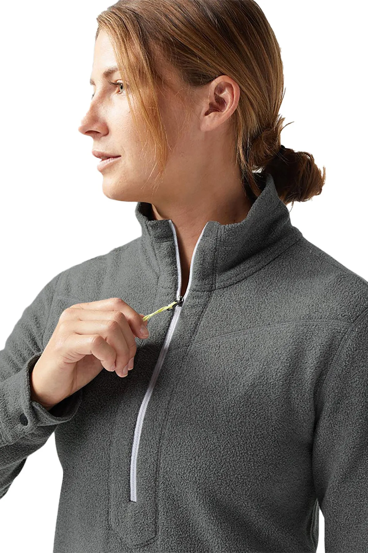 STIO Women's Turpin Fleece Half-Zip, Dusk Heather