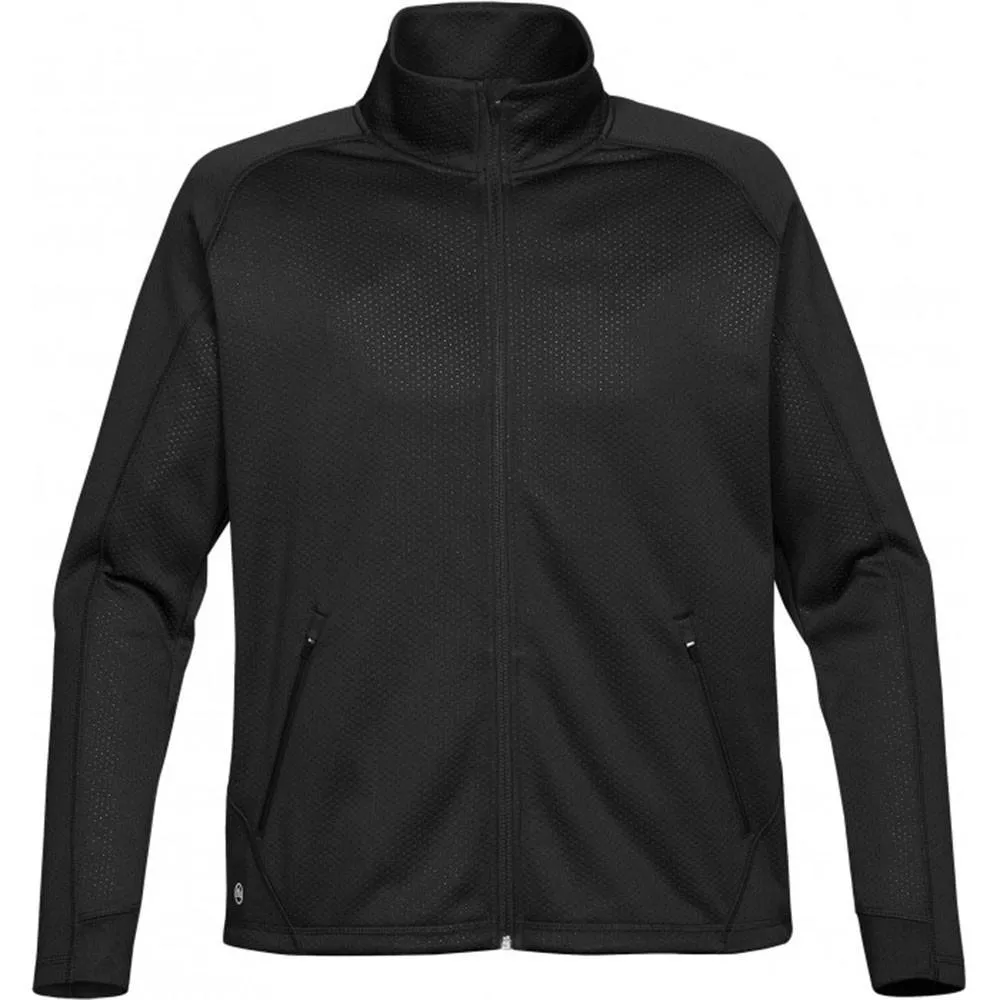 Stormtech Men's Black/Granite Tactix Bonded Fleece Shell