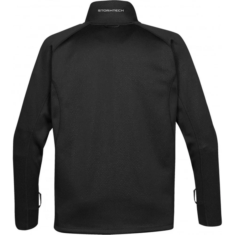 Stormtech Men's Black/Granite Tactix Bonded Fleece Shell