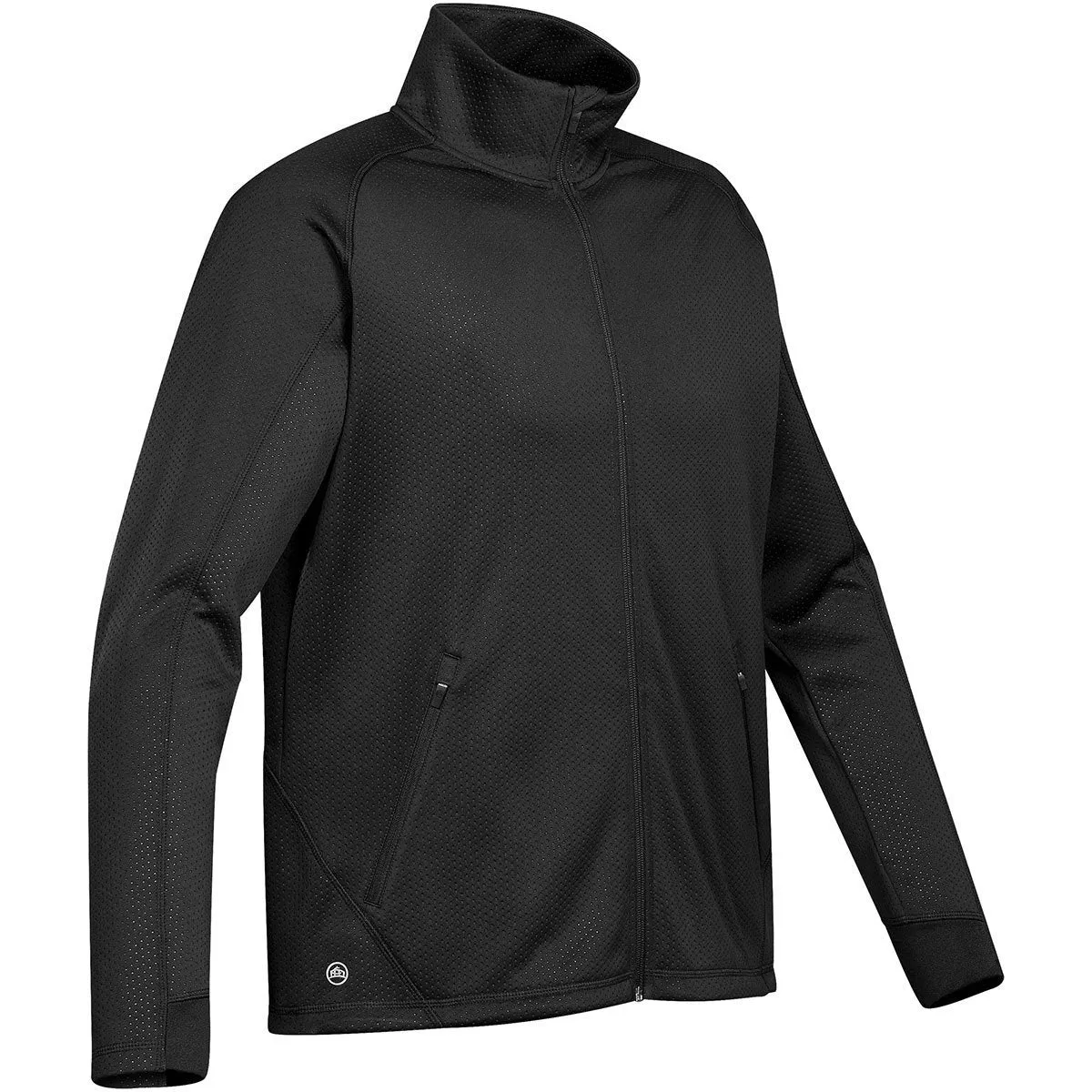 Stormtech Men's Black/Granite Tactix Bonded Fleece Shell