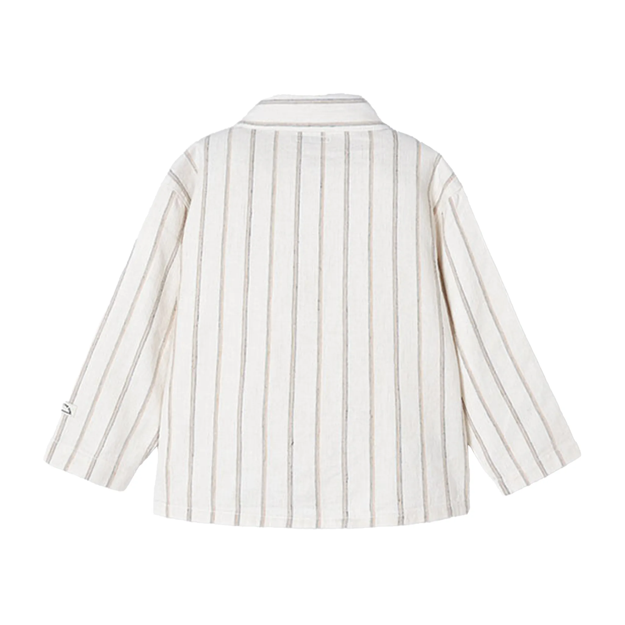 Striped Linen Overshirt