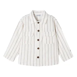 Striped Linen Overshirt