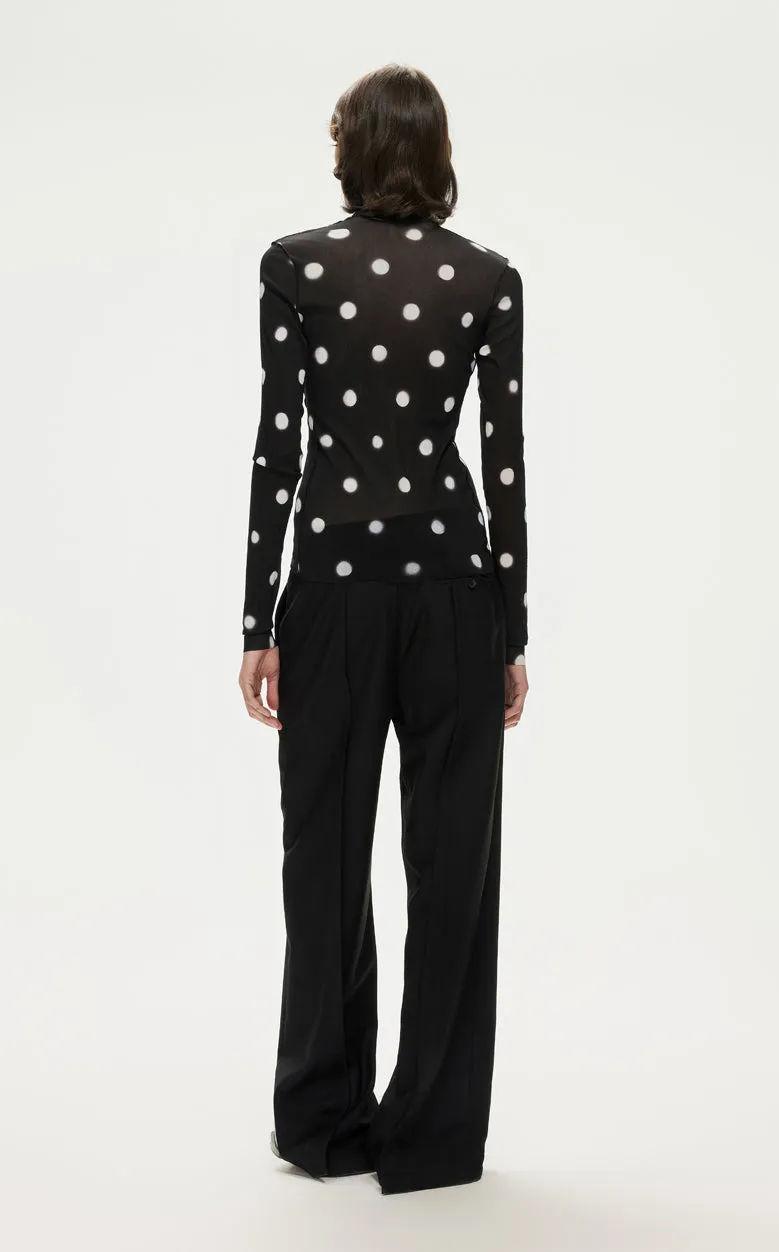 T-shirt / JNBY Polka dot Slim Fit T-shirt