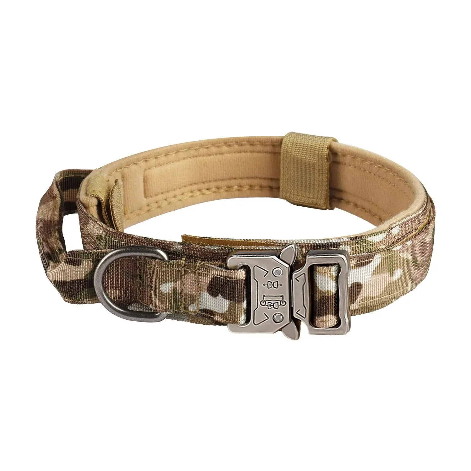 Tactical Nylon Dog Collar - Durable & Adjustable for Active Dogs