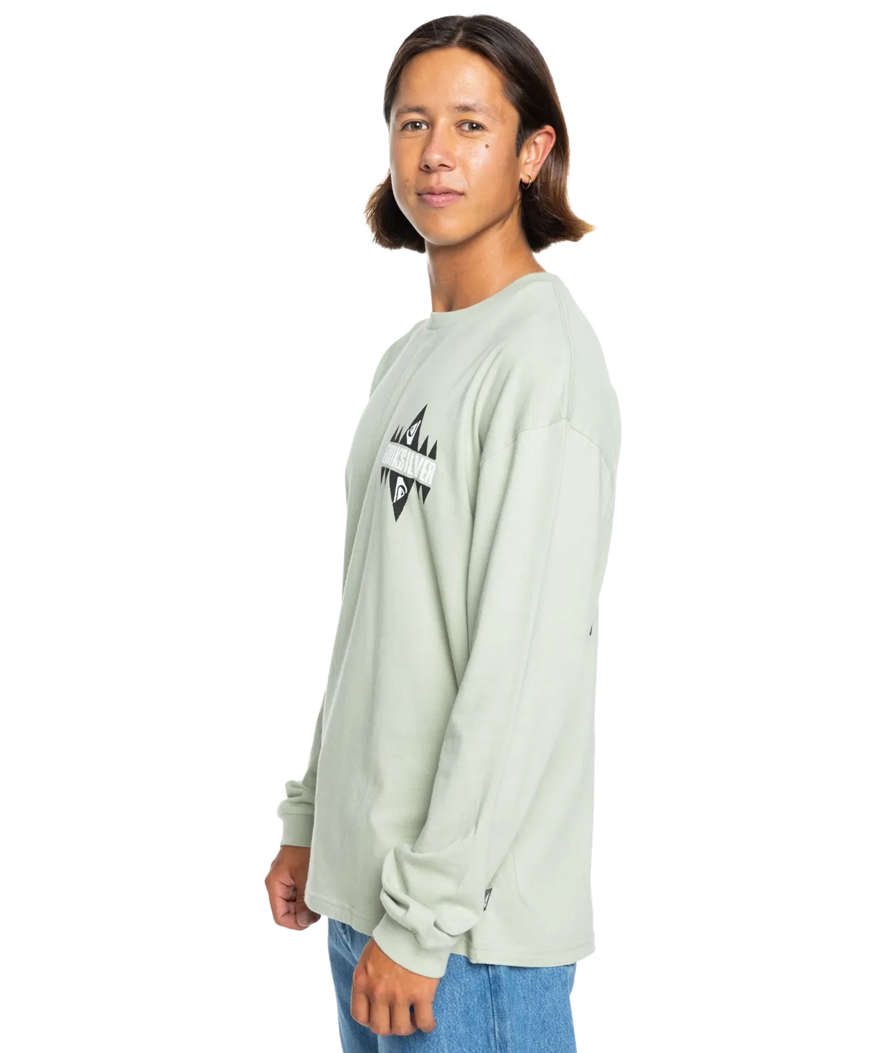 Take Us Back Long Sleeve Tee in Desert Sage