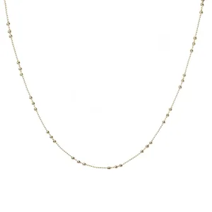 The Dotted Ball Necklace 19 inches