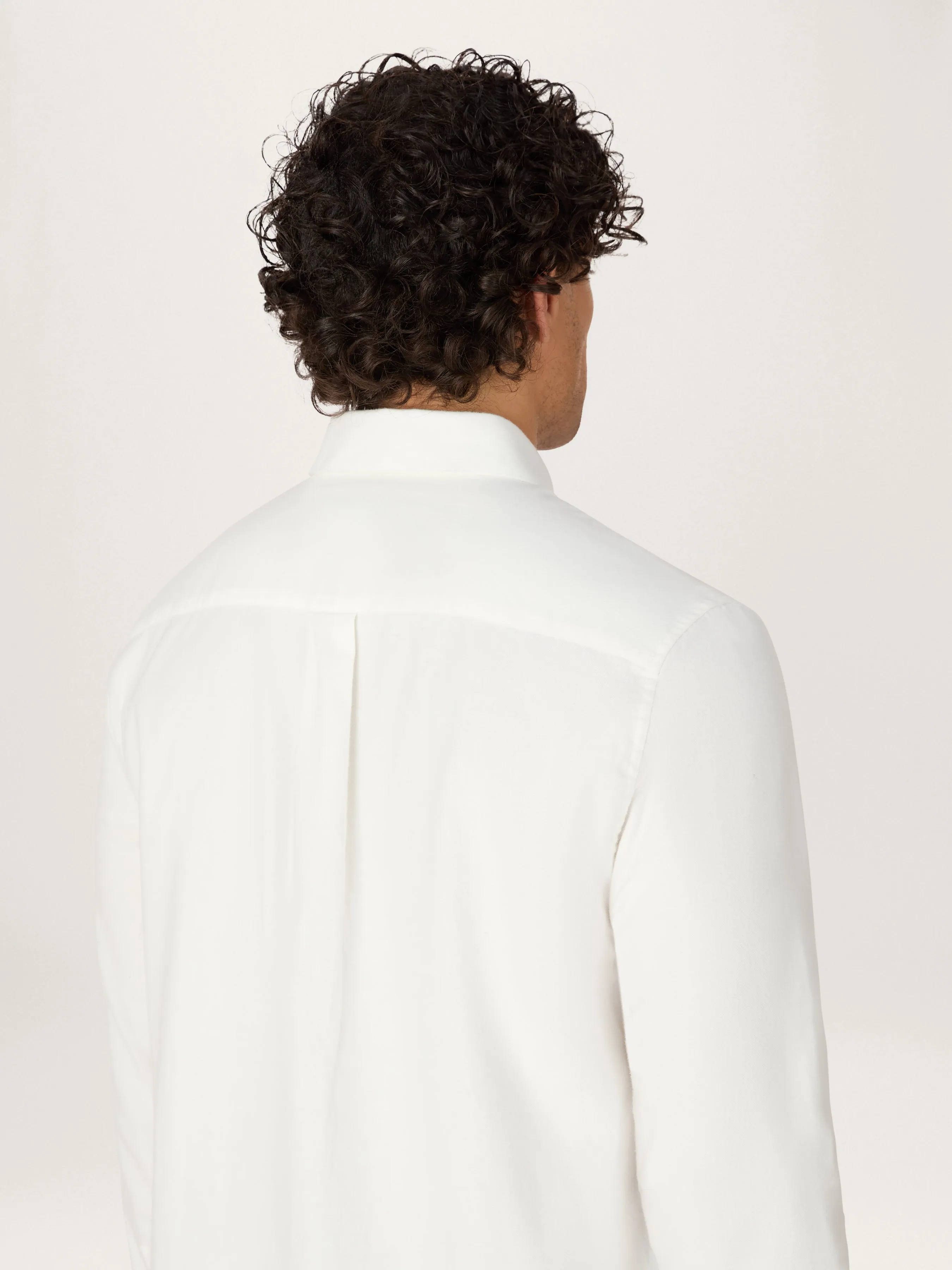 The Easy Shirt || Off White | Brushed Cotton