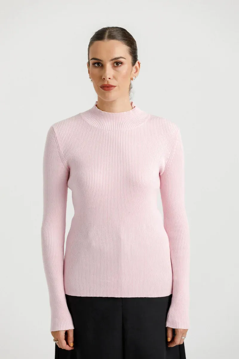 Thing Thing Mock Neck Longsleeve Top