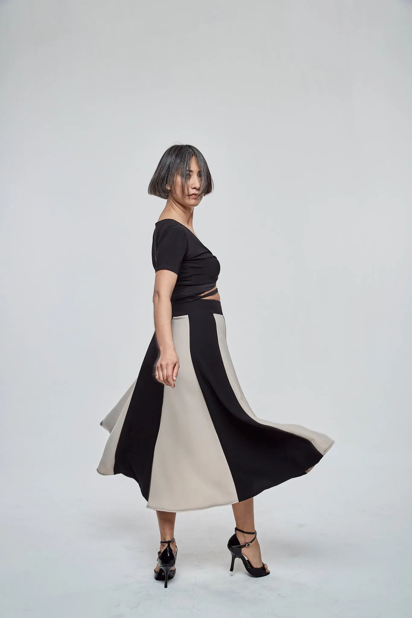 Touchline Tango Skirt / Flared Skirt DIVIDED Series