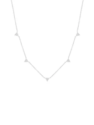 Trio Diamond Layering Necklace 14K