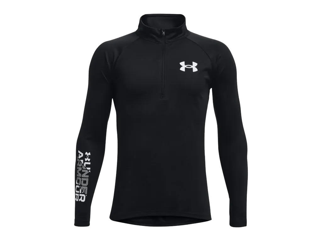 UA Boy's Tech™ Big Logo ½ Zip