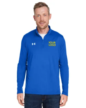 Under Armour Men's Tech Custom Quarter-Zips, Royal