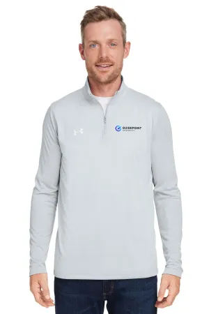 Under Armour Men's Tech Quarter-Zip, Mod Grey [GuidePoint Security]