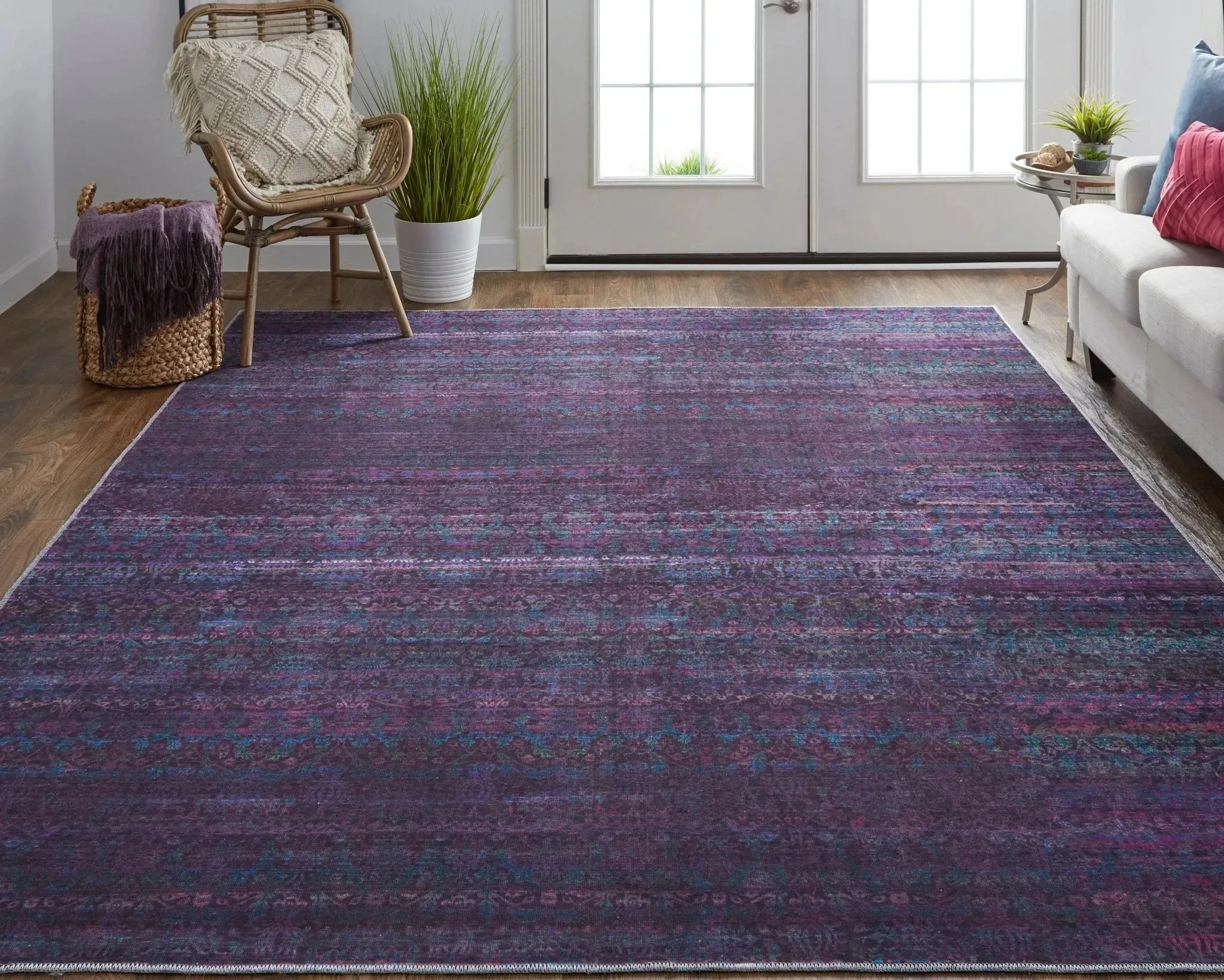 Voss VOS39HBF Blue/Purple Rug