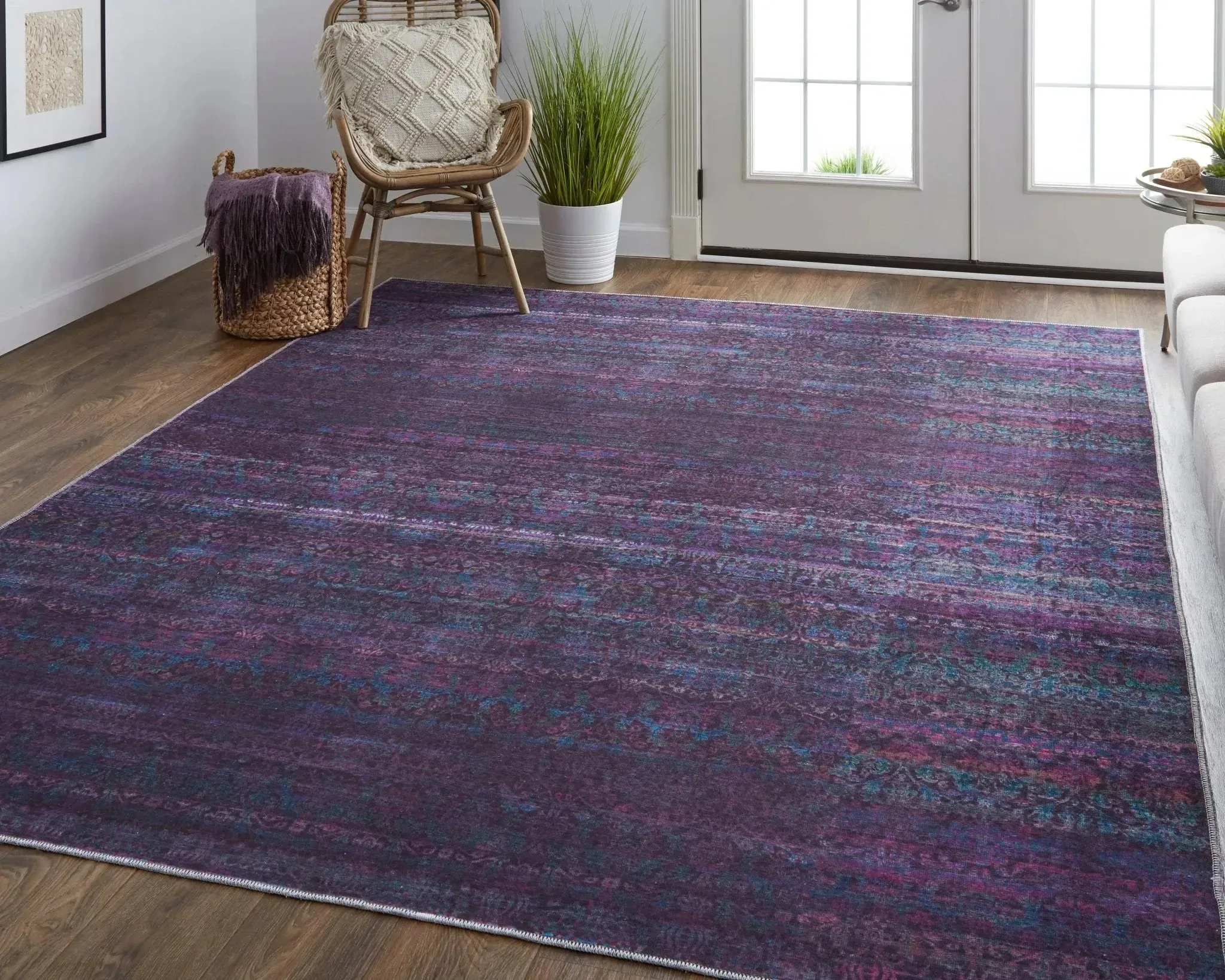 Voss VOS39HBF Blue/Purple Rug