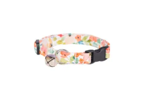 Watercolor Floral Cat Collar