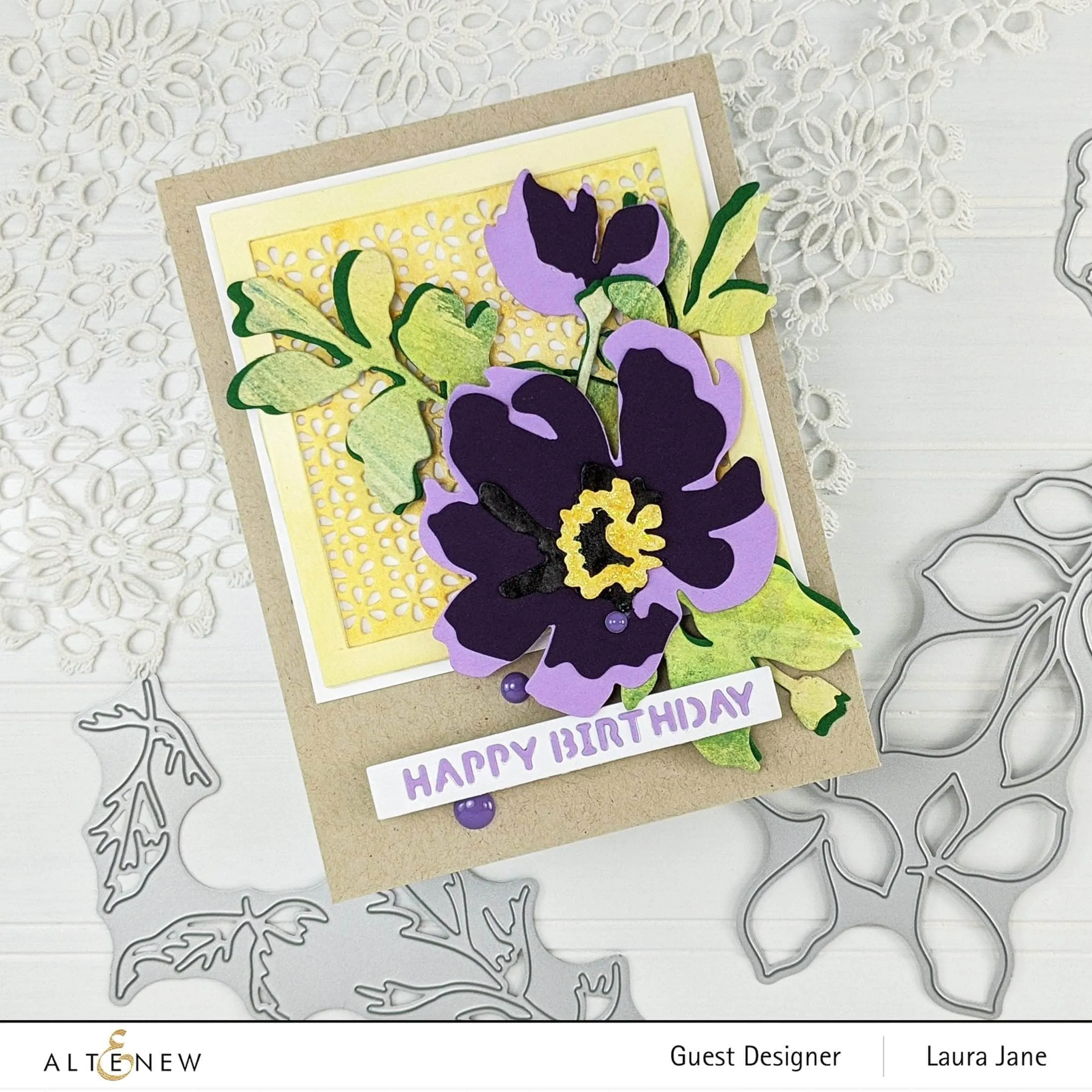 Watercolor Garden Layering Die Set