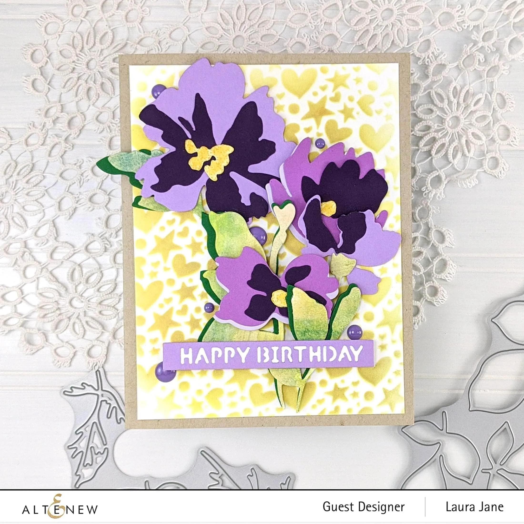 Watercolor Garden Layering Die Set