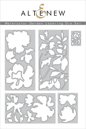 Watercolor Garden Layering Die Set