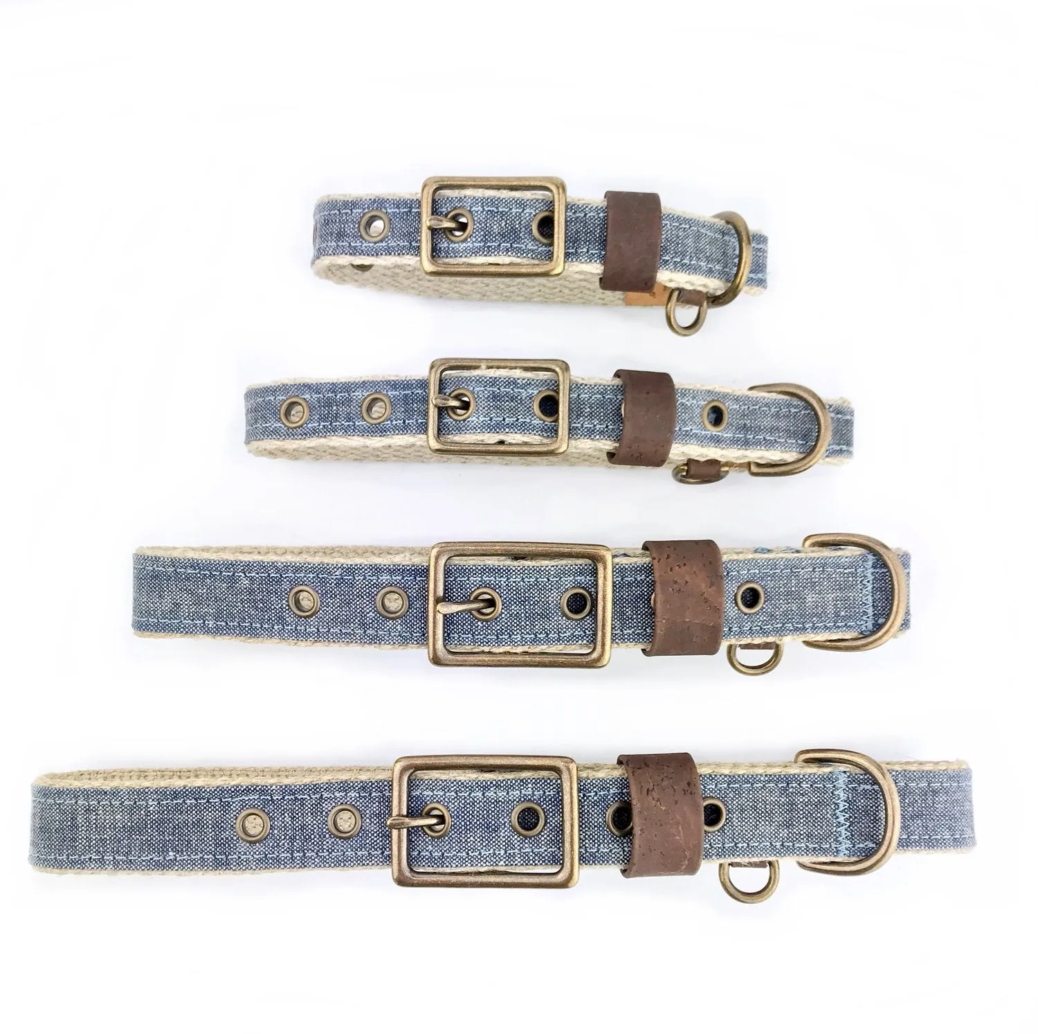 Waxed Canvas Buckle Collar