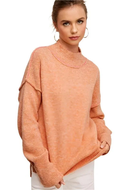 Womens High Neck Ella Layering Sweater