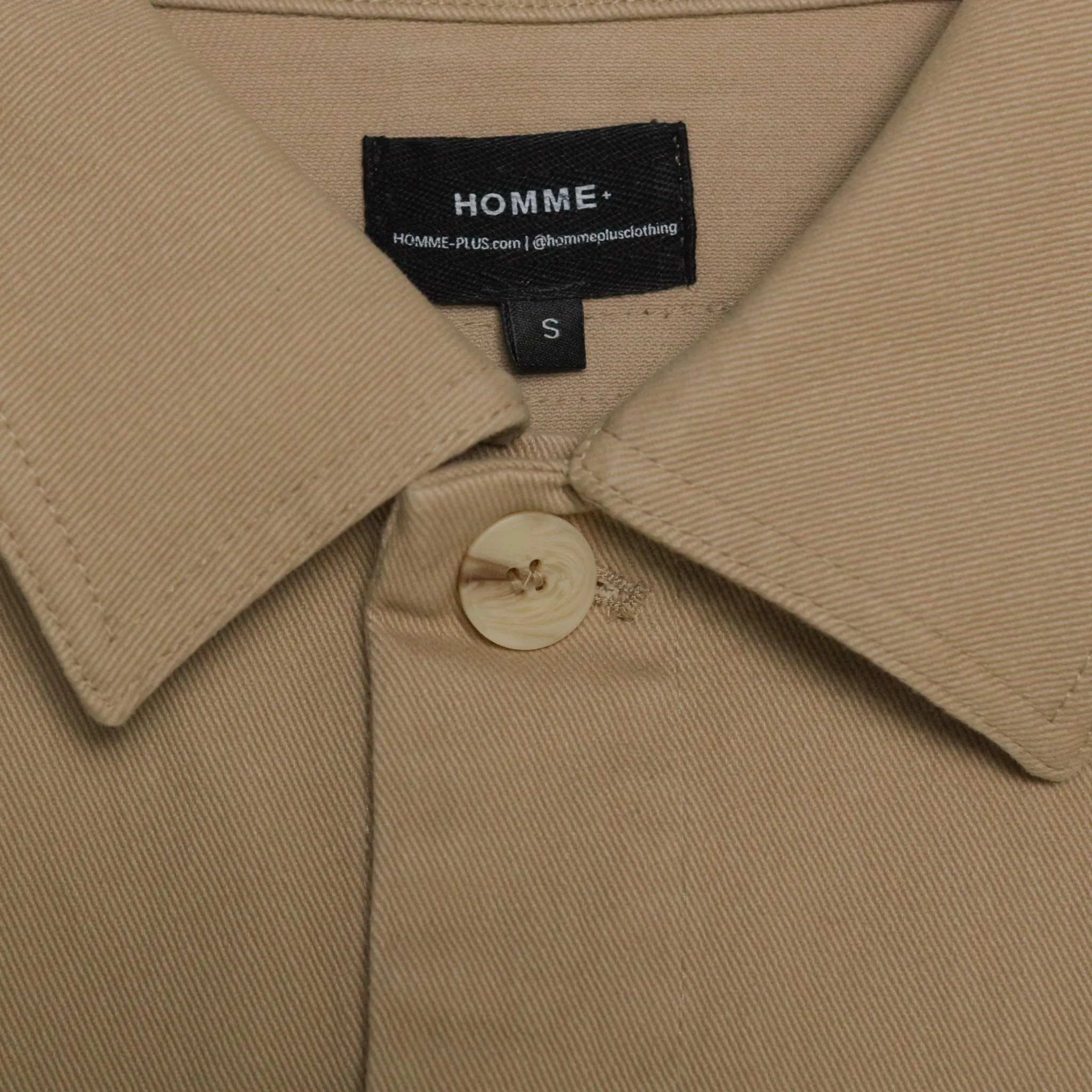 Workwear Overshirt Beige