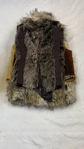 Y2K Retro Fur Vest - Perfect Layering Piece (GRV-11-044)